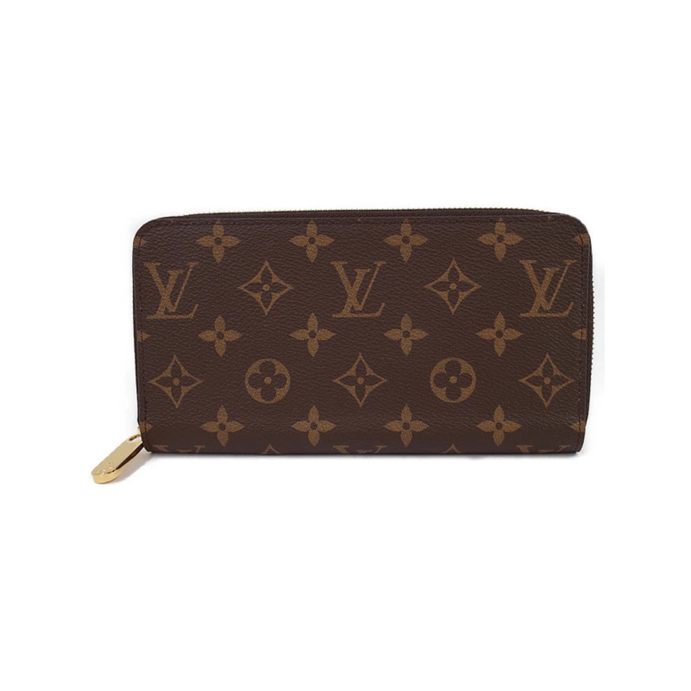 Louis Vuitton Monogram Zippy Wallet Round Zipper Long